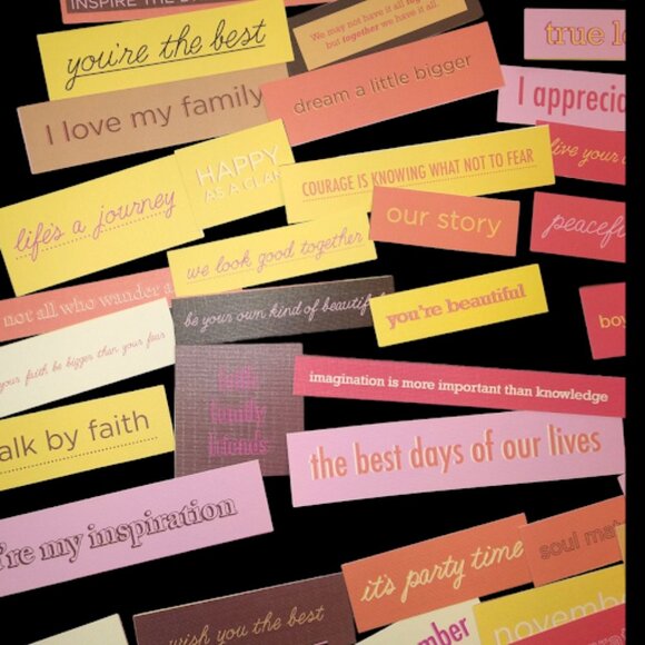 Die Cuts with View Quote Warm Cardstock textured - Picture 3 of 10